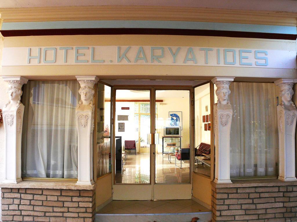 Hotel Karyatides Agia Marina  Экстерьер фото