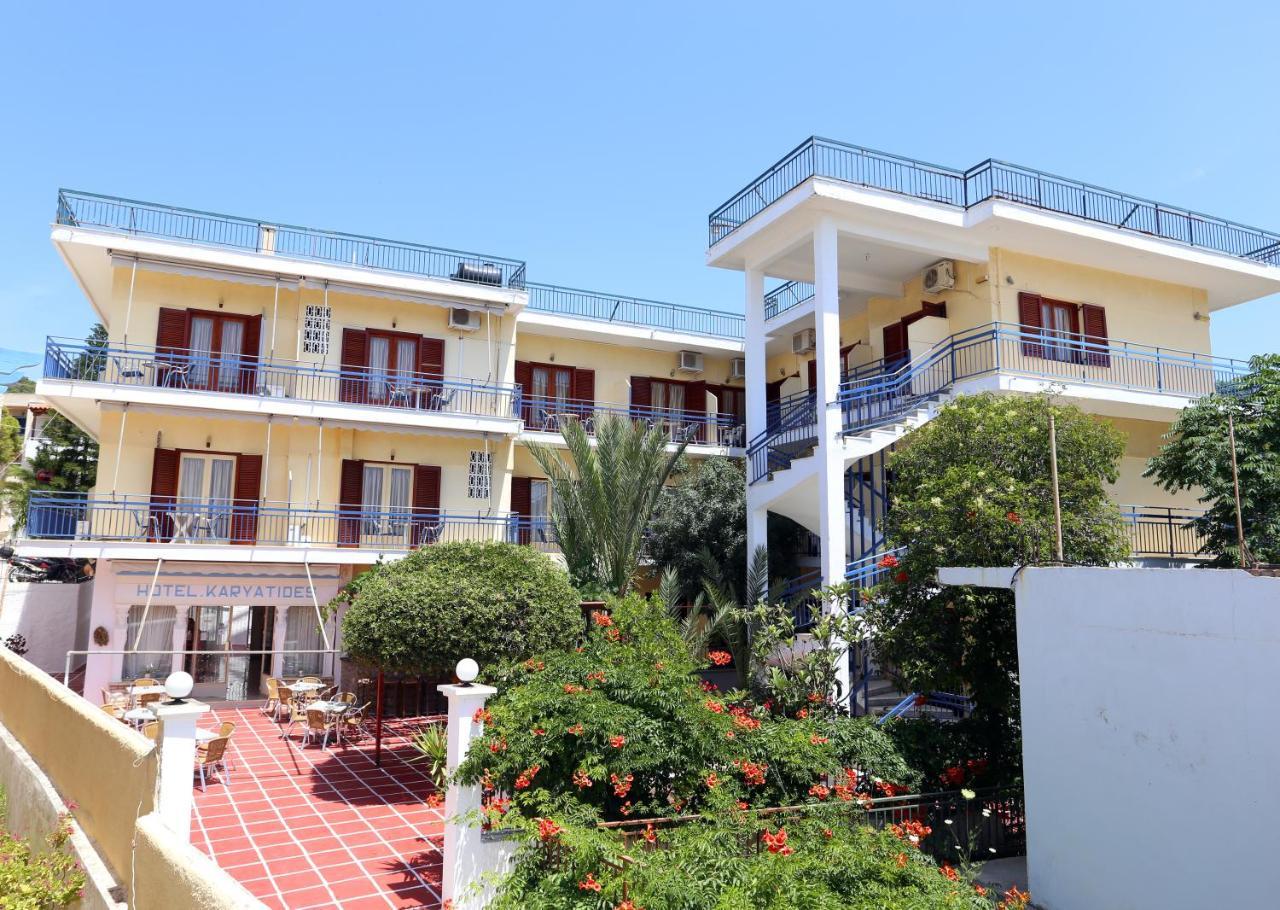 Hotel Karyatides Agia Marina  Экстерьер фото